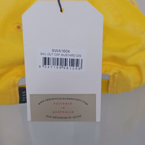Critical Slide Society - Men's Cap Beach Style- Bial Out  - Mustard  O/S - Picture 2 of 2